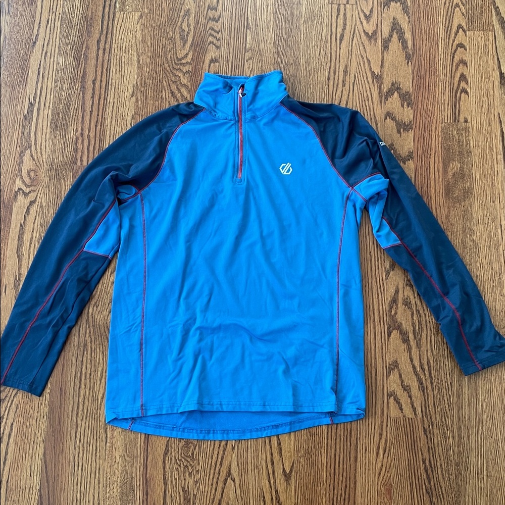 Dare 2b - Mens Blue and Black Quarter-Zip Pullover
